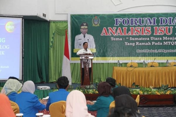 Dinas Kominfo Provsu Gelar Forum Dialog Analisis Isu Publik